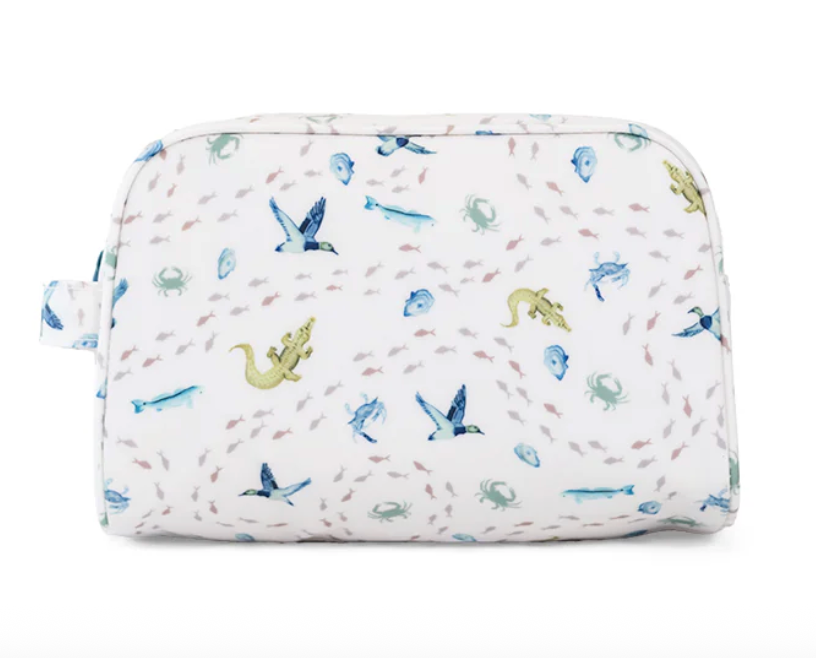 TRVL Toiletry Bag- COASTAL TIDES