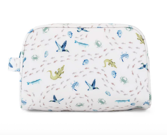 TRVL Toiletry Bag- COASTAL TIDES