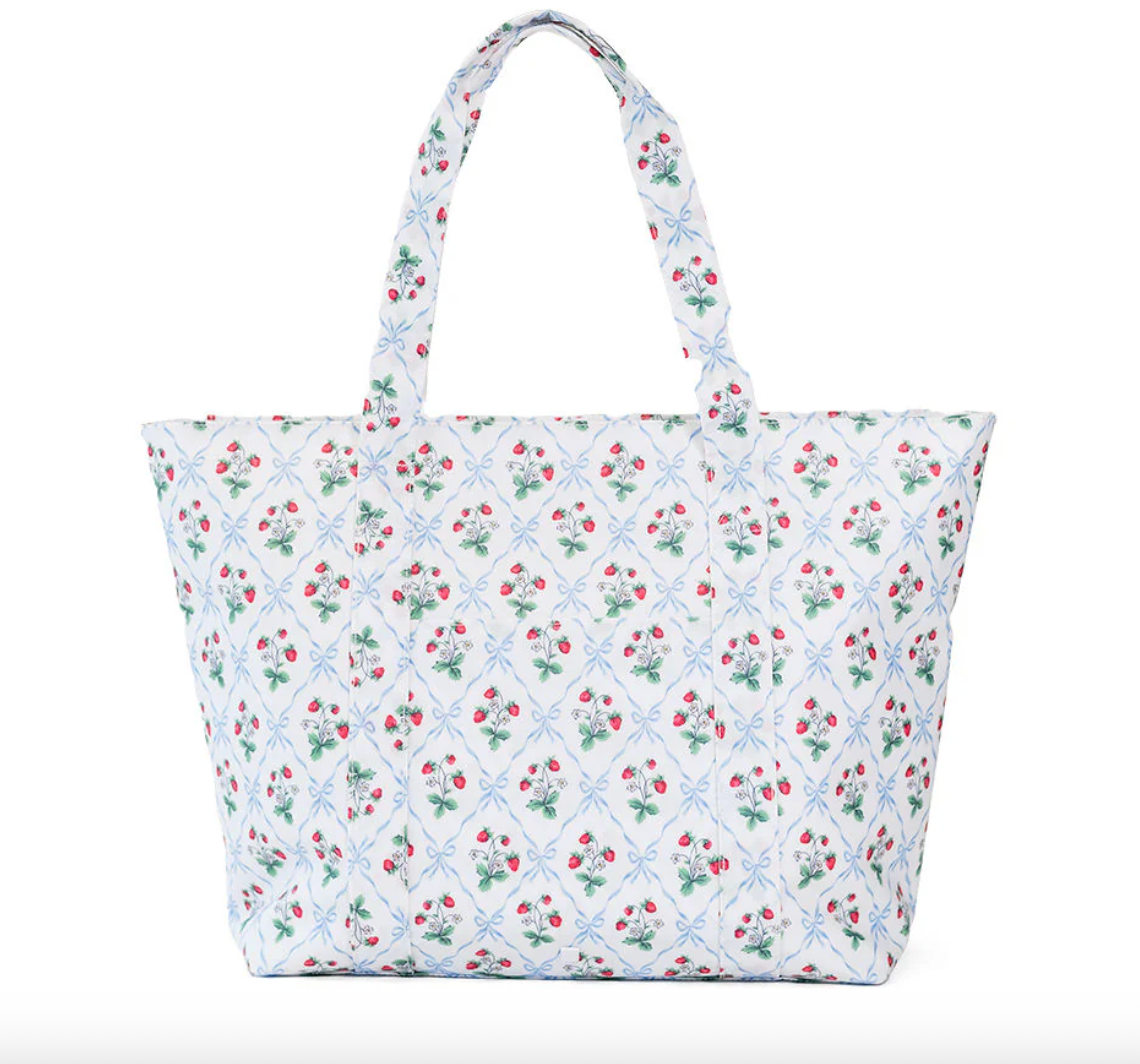 TRVL JUMBO TOTE -  Berry Nice
