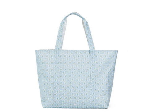 TRVL JUMBO TOTE -Petit Fleur Blue