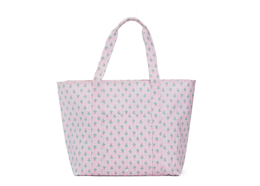 TRVL JUMBO TOTE -Petit Fleur Pink