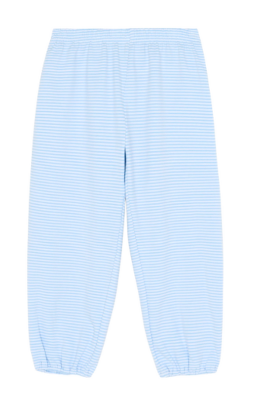 Boys Blue Stripe Bubble Pants