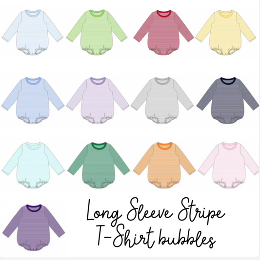 Mini Motif LS Tshirt Bubble *Unisex