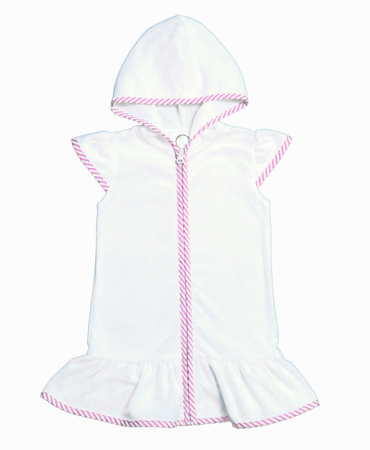 Girls Terry Cloth Swim Cover up