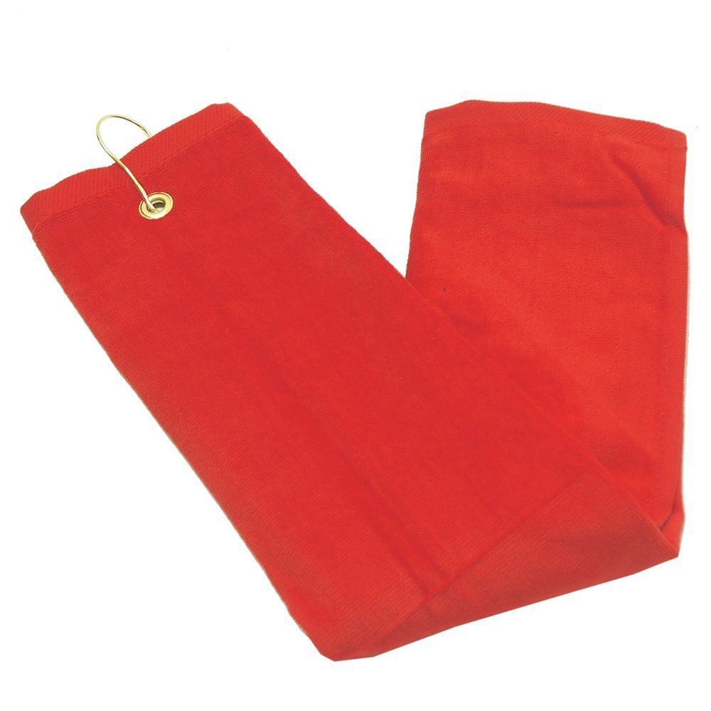 Terry Velour Tri-fold Golf Towels